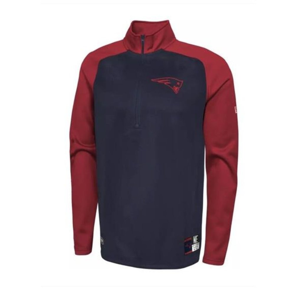 New Era Navy and Red Men's Shirt